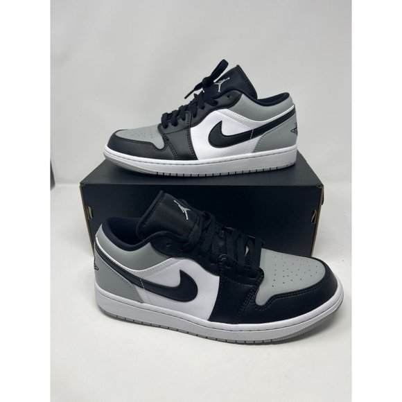 Jordan Other - Air Jordan 1 Low Shadow Toe LIGHT SMOKE GREY/BLACK-WHITE 553558-052